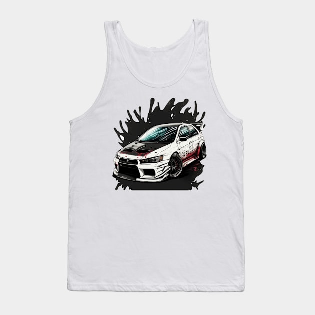 Mitsubishi Evo Tank Top by Evergreen Market